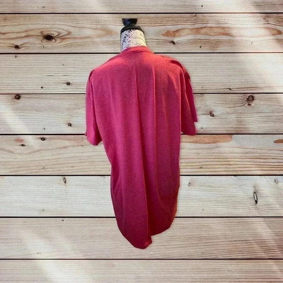 DOM FUTURE RED Short Sleeve Crew Neck T-Shirt Sz L 42/44 - Picture 3 of 4